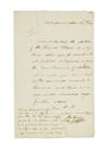 STEUBEN, FRIEDRICH WILHELM VON. Letter Signed, Steuben Maj: Genl, to Brigadier General George Weedon,